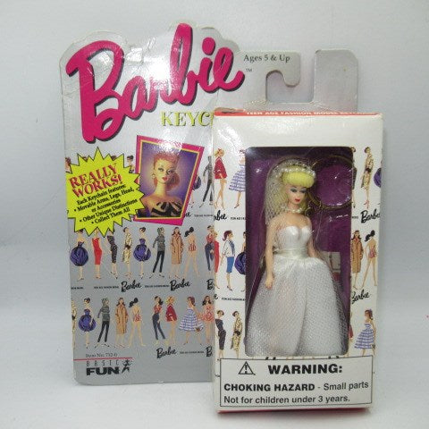 90's★1997年★Barbie★バービー★フィギュアキーホルダーWedding Day Barbie★フィギュア★人形★ぬいぐるみ★