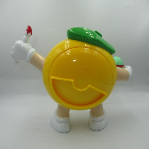 1992年★m&m's★エムアンドエムズ★チョコレートディスペンサー★人形★フィギュア★ぬいぐるみ★イエロー★イースター★