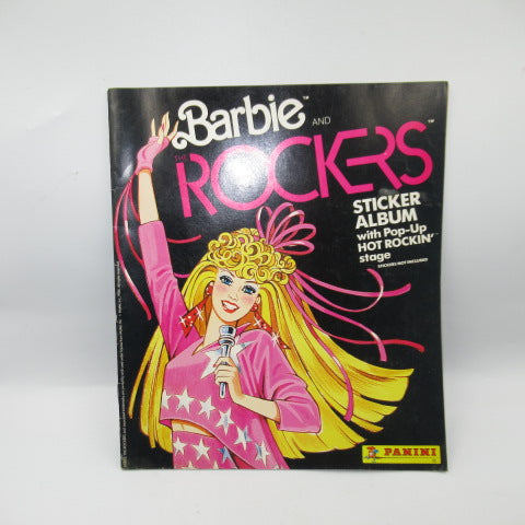 1986年★Barbie★Rockers★ロッカーズ★ステッカーアルバム★人形★フィギュア★ぬいぐるみ★本★ビンテージ★
