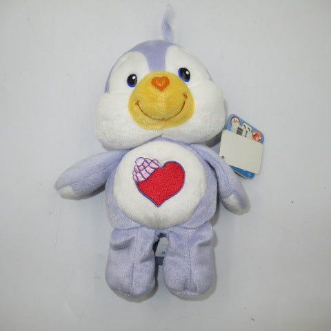 2002★Care Bear★Cousin★Cozy Heart Penguin★20th Anniversary★purple★Approx. 19cm★Doll★Figure★Plush toy★