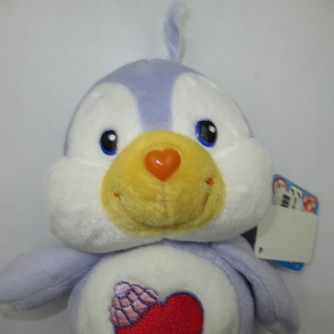 2002★Care Bear★Cousin★Cozy Heart Penguin★20th Anniversary★purple★Approx. 19cm★Doll★Figure★Plush toy★
