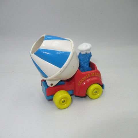 1982年★SESAME STREET★セサミストリート★クッキーモンスター★Cookie Monster★人形★フィギュア★ぬいぐるみ★ミニカー★車★