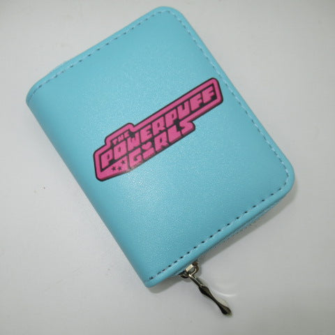The Powerpuff Girls★パワーパフガールズ★お財布★Wallet★コインケース★ブロッサム★バブルス★バターカップ★フィギュア★人形★ぬいぐるみ★ブルー★