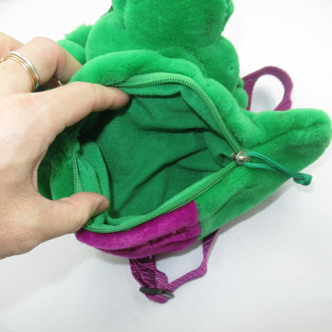 90's★Barney★Baby bop★Waist pouch★Bag★Figure★Doll★Plush toy★Vintage★