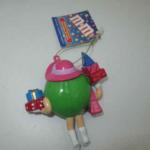 M&M'S★M&M's★Christmas ornament★Figure ornament★Christmas★Chocolate★Figure★Doll★Plush toy★Green★Present★