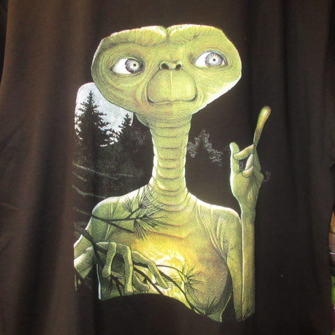 映画E.T★E.T★Tシャツ★Men’sLサイズ★ブラック★新品★フィギュア★人形★ぬいぐるみ★フィギュア★
