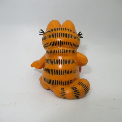 80's★GARFIELD★Garfield★PVC★Figure★Doll★Plushie★Vintage★Heart★