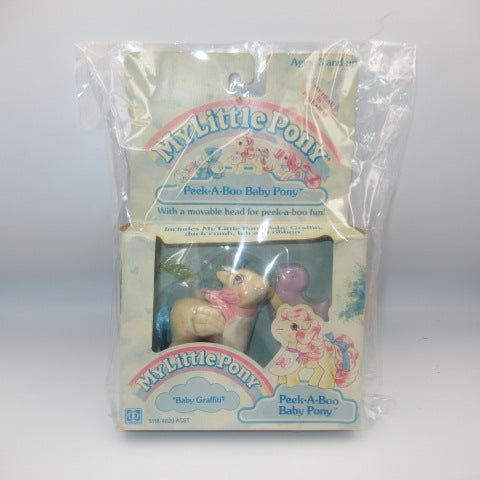 Rare! Vintage★80's★My Little Pony★My Little Pony★Baby Pony★Peek-A-Boo Baby Pony★Peek-a-Boo Baby Pony★Baby Graffiti★Figure★Doll★Plushie★Hasbro★