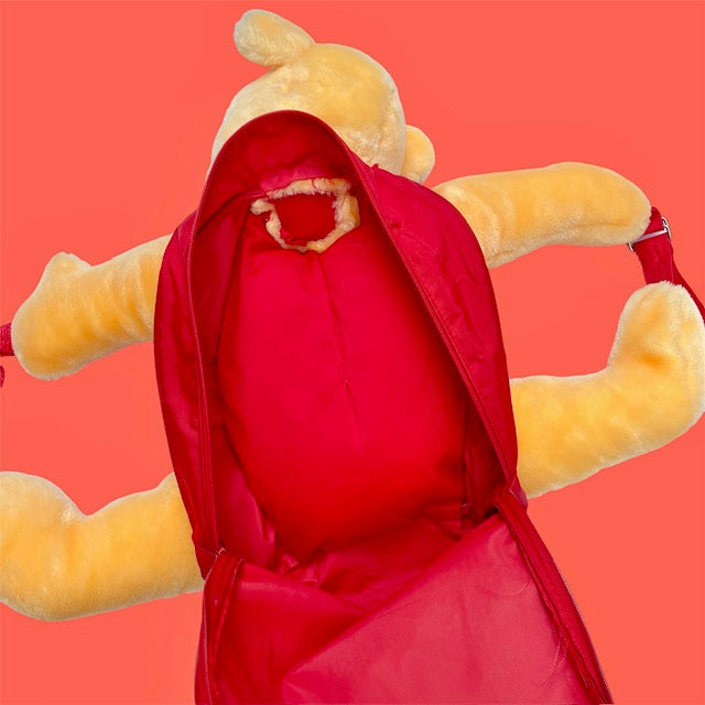 Vintage★Winnie the Pooh★くまのプーさん★バックパック★リュック★フィギュア★人形★ぬいぐるみ★