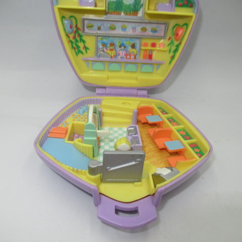 90's★Polly Pocket★ポーリーポケット★五角形★ラベンダー★フィギュア★人形★ぬいぐるみ★