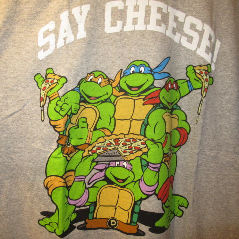TEENAGE MUTANT NINJA TURTLES★ニンジャタートルズ★Tシャツ★ライトグレー★Men’s Lサイズ★新品★フィギュア★人形★ぬいぐるみ★