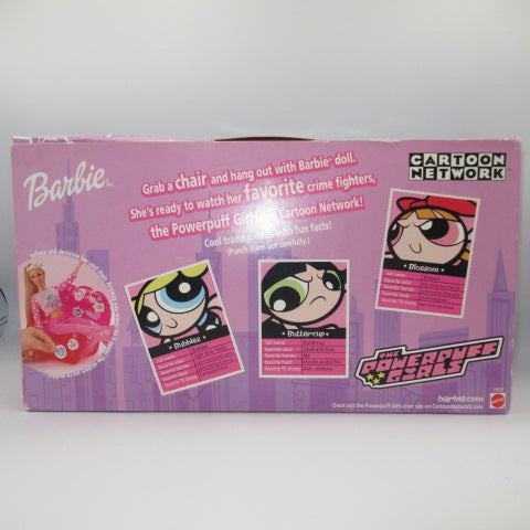 スーパーレア!!★2000年★vintage★ビンテージ★Barbie★バービー★THE POWER PUFF GiRLS★パワーパフガールズ★パワパフ★pink★ピンク★ブロッサム★バブルス★バターカップ★フィギュア★人形★ぬいぐるみ★