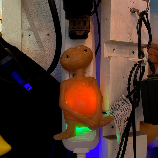 80's★ET★Movie ET★Night Light★Figure★Doll★Plushie★Rare! ★
