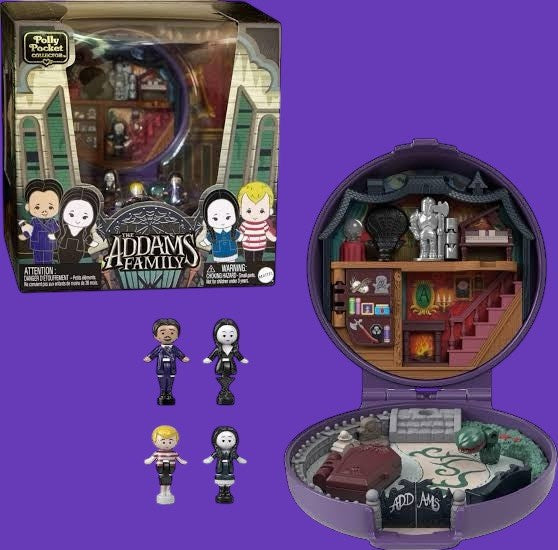 THE ADDAMS FAMILYS×Polly Pocket★The Addams Family★Polly Pocket★Compact★Play House★Miniature★Doll★Figure★Plush Toy★