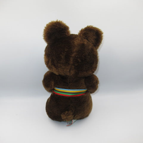 ビンテージ★1980年★モスクワオリンピック★ミーシャ★ぬいぐるみ★PVC★人形★クマ★フィギュア★28センチ★