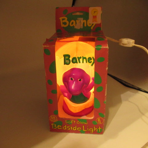 90's★Barney★Dinosaur★Barney★Lamp★Light★Bedside Light★Figure★Plush toy★Doll★