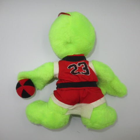 1996年★90's★vintage★ビンテージ★Nanco★Michal Jordan★ジョーダン★basketball★バスケ★green★グリーン★★alien★エイリアン★大きさ約19センチ★ぬいぐるみ★人形★フィギュア★
