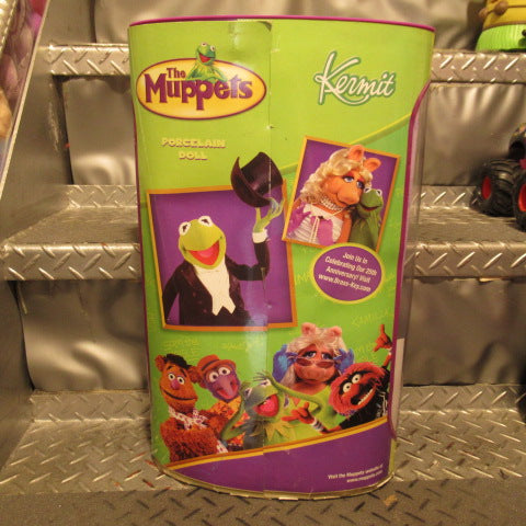 2006年★The Muppets★マペッツ★Kermit★カーミット★人形★フィギュア★ぬいぐるみ★ビンテージ★ポーセリン★31センチ★タキシード★
