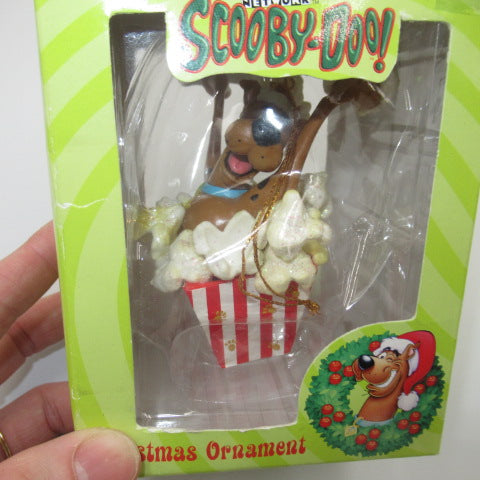 1999年★90's★vintage★ビンテージ★SCOOBY-DOO★スクービードゥ★Christmas★クリスマス★ornament★オーナメント★Santa★サンタ★popcorn★ポップコーン★1★人形★フィギュア★ぬいぐるみ★