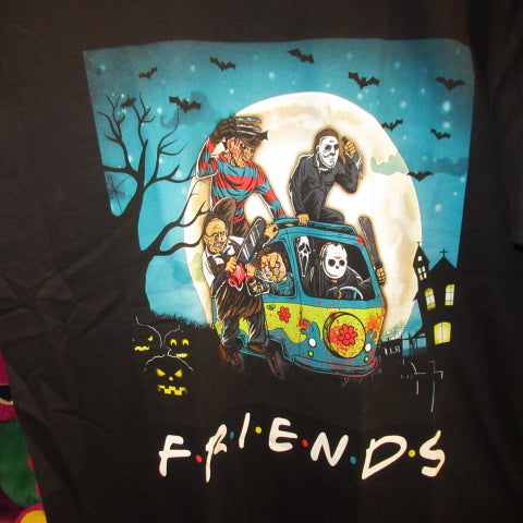HORROR★ホラーTシャツ★フレディ★チャッキー★スクリーム★It★Horror Friends★フレンズ★SCOOBY-DOO★スクービー・ドゥー★Men’s★XLサイズ★新品★フィギュア★人形★ぬいぐるみ★