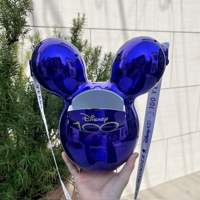 Disney★100th★ディズニー★Mickey Mouse★ミッキーマウス★balloon★balloon★フィギュア★人形★ぬいぐるみ★popcorn bucket★ポップコーンバケット★バスケット★バケツ★