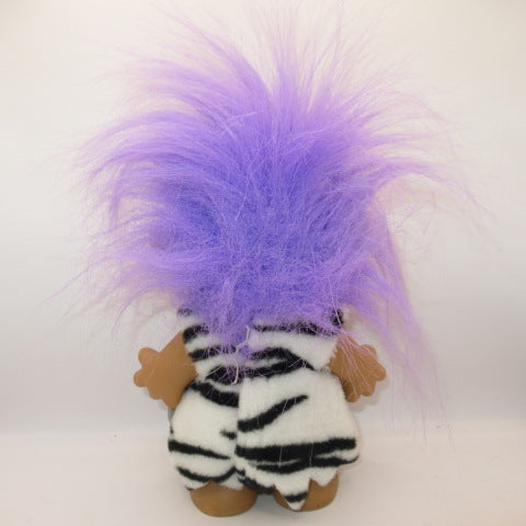 rare★Rare! ★RUSS★vintage★TROLL★primitive★purple★without sword★figure★stuffed animal★doll★
