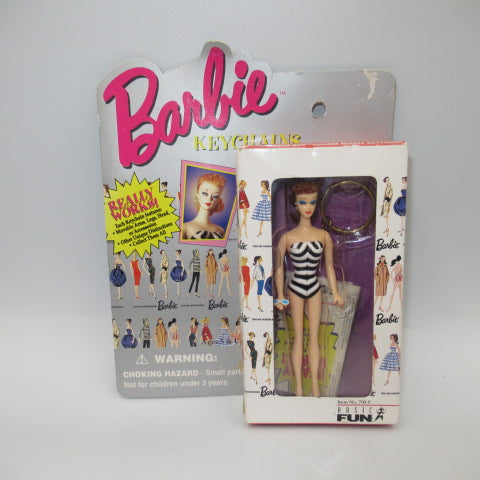 1997★90's★Barbie★Barbie★Key holder★Key chain★Doll★Figure★Plush toy★Original★Brown★