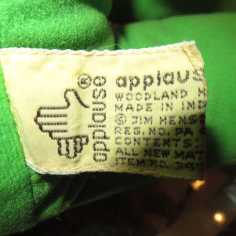 レア!!80’s★vintage★ビンテージ★SESAMI STREET★セサミストリート★Ernie&Bert★JIM HENSON★ジム・ヘンソン★アーニーとバート★人形セット★applause★フィギュア★人形★ぬいぐるみ★
