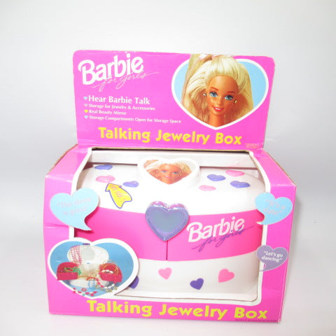 1995★90's★Barbie★Barbie★Talking★Jewelry Box★Talking Jewerly Box★Figure★Doll★Plushie★