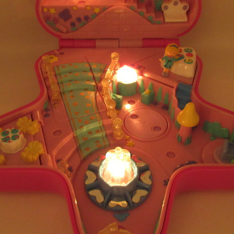 レア!90's★ビンテージ★Polly Pocket★ポーリーポケット★星の遊園地★ライツアップ★大きいコンパクト★ままごと★ミニチュア★ドールハウス★フィギュア★人形★ぬいぐるみ★