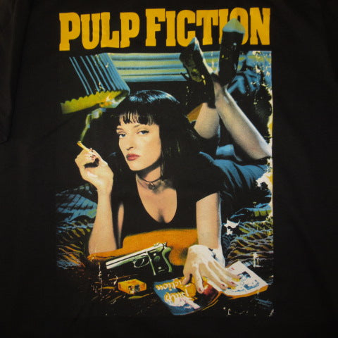 Movie★PULPFICTION★Pulp Fiction★Q. Tarantino★Uma Thurman★T-shirt★Men's★XL size★Black★New★Figure★Doll★Plush toy★
