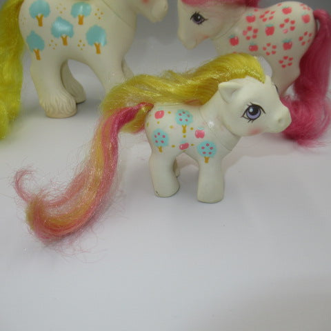 G1★80's★My Little Pony★マイリトルポニー★Loving Family Ponies★親子★家族★ポニー★人形★フィギュア★ぬいぐるみ★ビンテージ ★木★ツリー★りんご★アップル★