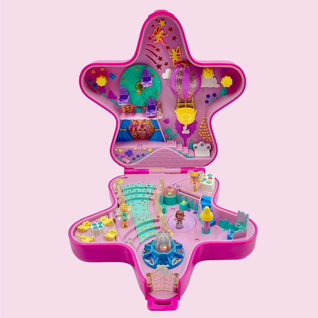 Rare! Complete! 1993★90's★Polly Pocket★Poly Pocket★Fairylight Wonderland★Fairy Night Wonderland★Star Amusement Park★Doll★Figure★Plushie★Vintage★Light Up★Compact★