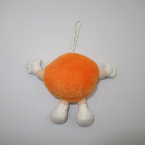 90's★m&m's★エムアンドアムズ★クリスマスオーナメント★人形★ぬいぐるみ★フィギュア★ビンテージ★12センチ★オレンジ★