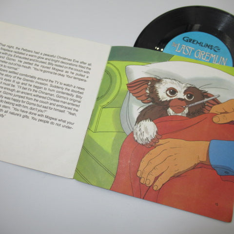 80's★1984年★GREMLiNS★グレムリン★Gizmo★ギズモ★STORY BOOK★レコード付き絵本★フィギュア★人形★ぬいぐるみ★STORY 5★ビンテージ★