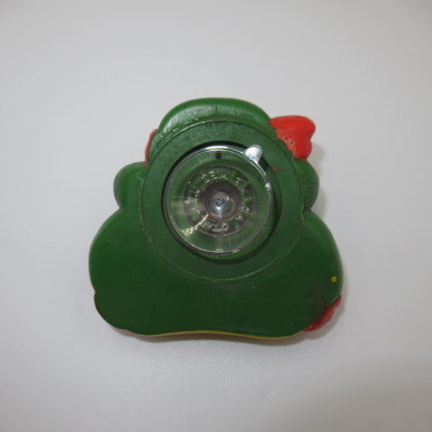 1989★80's★TEENAGE MUTANT NINJYA TURTLES★Mutant Ninja Turtles★Burger King★Meal Toy★Doll★Figure★Plushie★Vintage★Suction Cup Clip★Toothbrush Stand★Raphael★