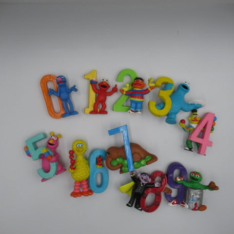 THE SESAMI STREET★SESAMESTREET★セサミストリート★PVC 9体セット★ナンバー★PVCフィギュア★クッキーモンスター★エルモ★アーニー★バート★スナッフィードラキュラ★フィギュア★人形★ぬいぐるみ★