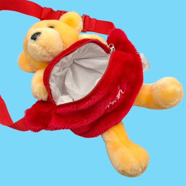 Vintage★Winnie the Pooh★Winnie the Pooh★Fan Pouch★Bag★Figure★Doll★Stuffed Animal★Vintage★