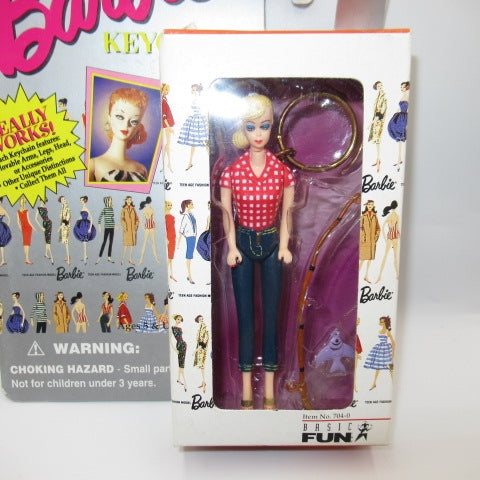 1995 ★ 90's ★ Barbie ★ Barbie ★ KEYCHAINS ★ Keychain ★ Keyholder ★ Figure ★ Doll ★ Plush Toy ★ Picnic Barbie ★