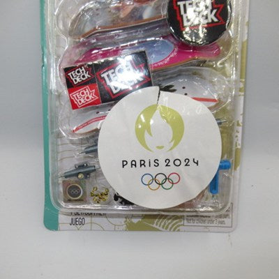 2024 ★ PARIS OLYMPIC ★ Paris Olympics ★ TECH DECK ★ Figure ★ Doll ★ Plush ★ Finger Skateboard ★ Skateboard ★ Deck ★ Set of 4 ★ 1 ★