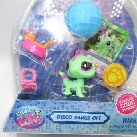 Littlest PetShop★リトルペットショップ★DISCO DANCE OFF★トカゲ★人形★フィギュア★ぬいぐるみ★ミラーボール★