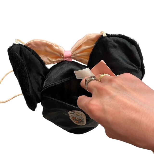 Vintage★Minnie Mouse★Minnie Mouse★Face Shoulder★Bag★Pouch★Doll★Figure★Plush Toy★Vintage★Mickey Mouse★1★