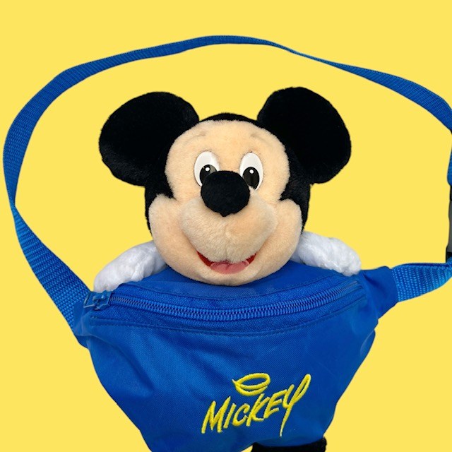 Vintage★Mickey Mouse★ミッキーマウス★ウエストポーチ★Bag★人形★ぬいぐるみ★フィギュア★ビンテージ★2★