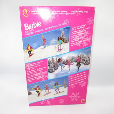90's★1994★Barbie★Barbie★WINTER SPORT SPORTS D'HIVER Barbie★Skiing★Doll★Figure★Plushie★Vintage★doll★doll★