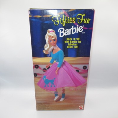 90's★1996★Barbie★Barbie★Fifties Fun Barbie★Fifties Fun★★Doll★Figure★Plushie★Vintage★doll★Doll★Poodle★