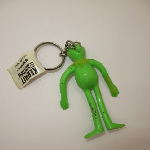 1996★90's★Muppets★Muppet Show★KERMIT★Kermit★Keychain★Figure Keychain★Bendable★Figure★Doll★Plush Toy★
