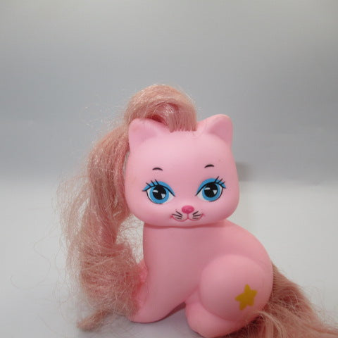 80's★Little Pretty Kitty★リトルプリティキティ★猫★ネコ★Mattel★マテル★人形★フィギュア★ぬいぐるみ★星★ピンク★