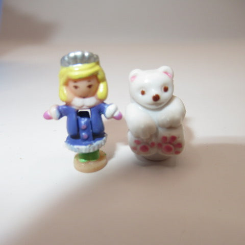 Rare! 90's ★ 1995 ★ Polly Pocket ★ Sparkle Wonderland ★ Picture book ★ Book ★ Lavender ★ Miniature ★ Play house ★ Figure ★ Doll ★ Plush toy ★