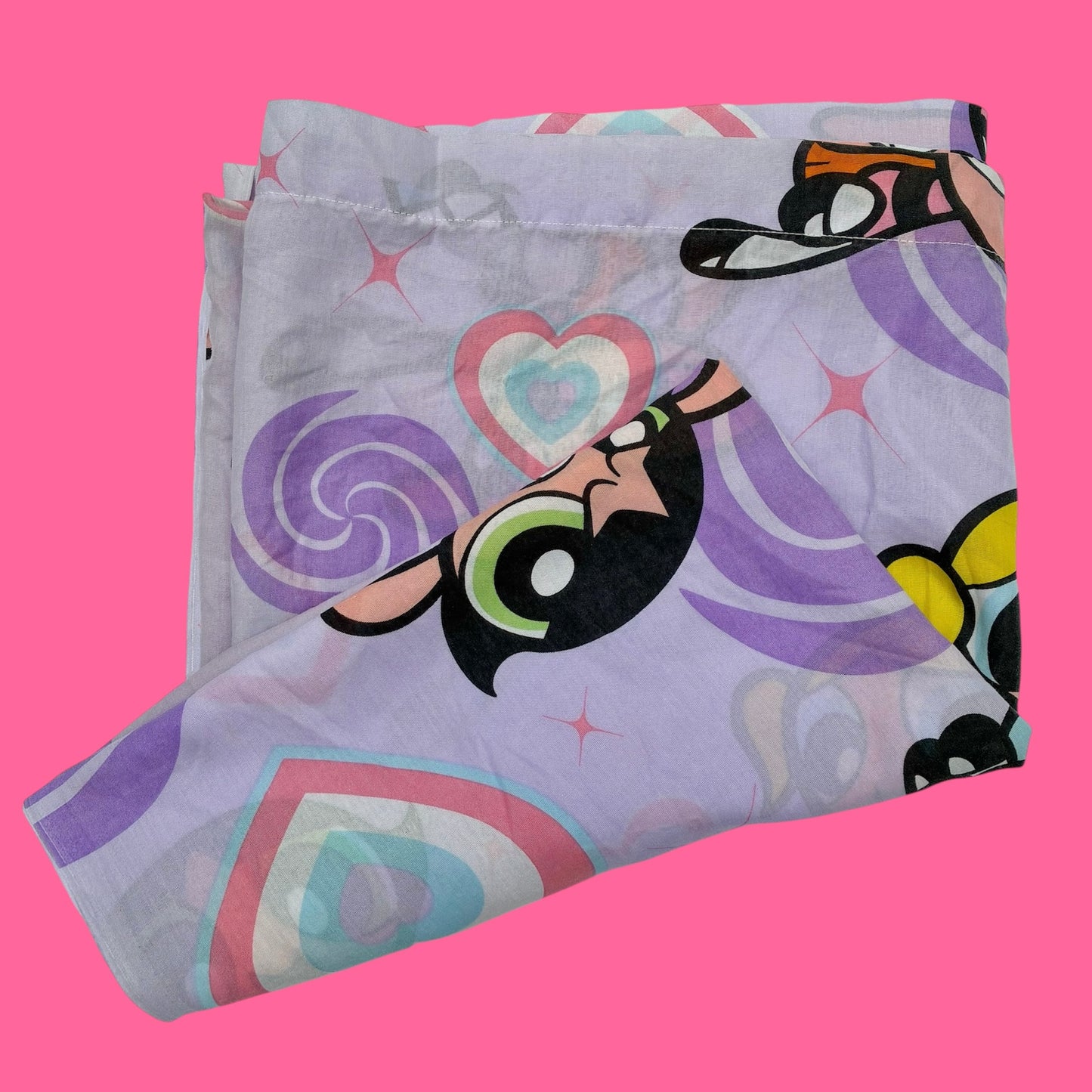 2000s★Powerpuff Girls★パワーパフガールズ★フラットシーツ★sheets★人形★フィギュア★ぬいぐるみ★ビンテージ