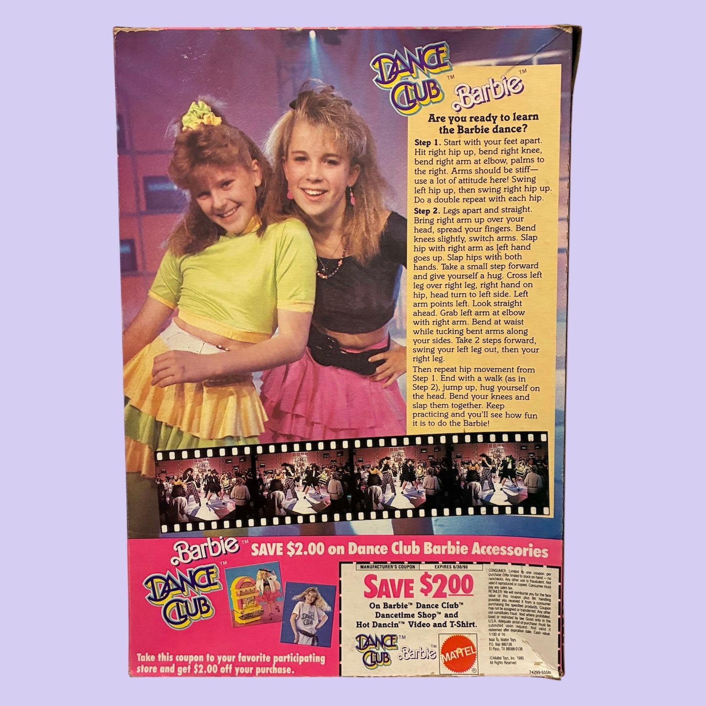 1989年★80's★Barbie★バービー★シリアルボックス★ビンテージ★フィギュア★人形★4